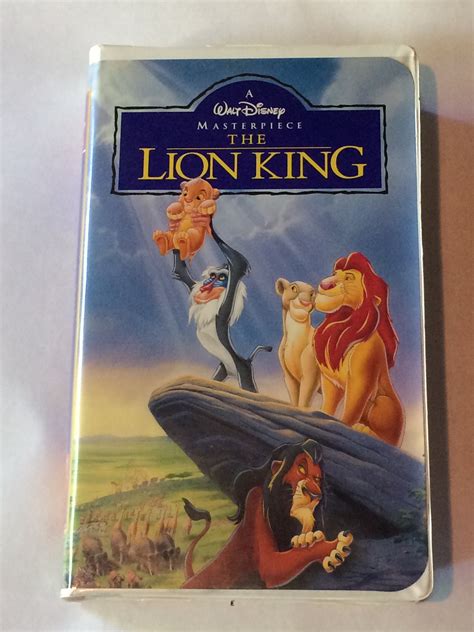 lion king vhs|original lion king vhs worth.